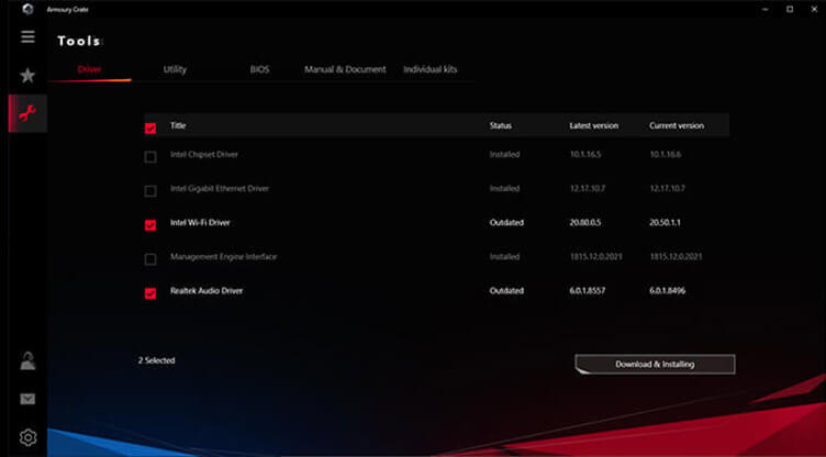 Device configuration