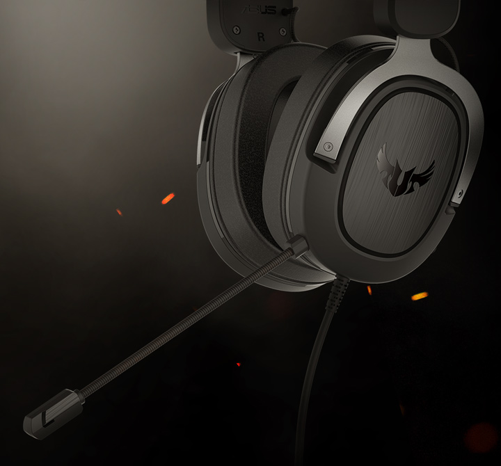 ASUS TUF Gaming H3 provides clear voice communication and is certified by TeamSpeak and Discord